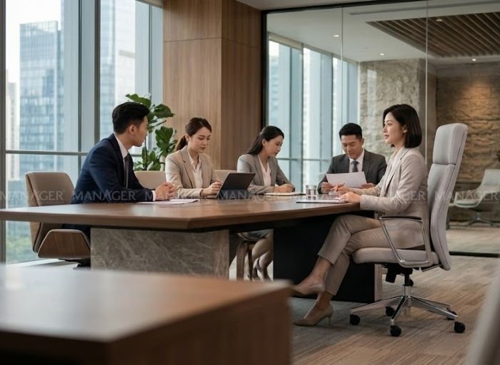 Helios 53 – Ghế phòng họp sang trọng